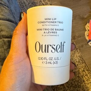 Brand new sealed our self mini lip conditioner trio